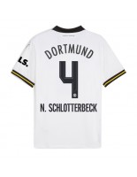 Borussia Dortmund Nico Schlotterbeck #4 Alternativní Dres 2024-25 Krátký Rukáv